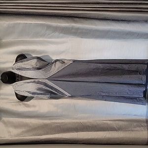 Askari backless dress